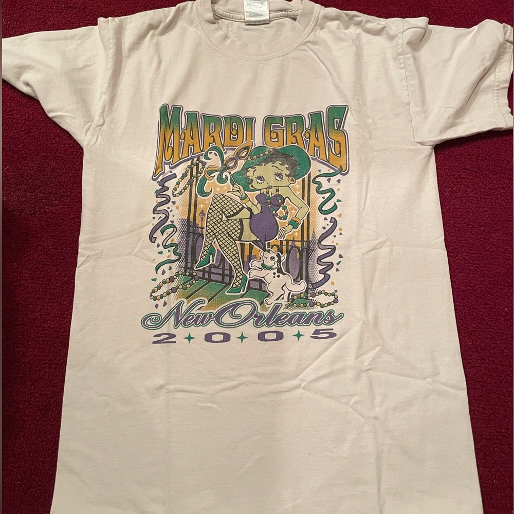 Betty Boop Mardi Gras 2005 Women’s T-Shirt